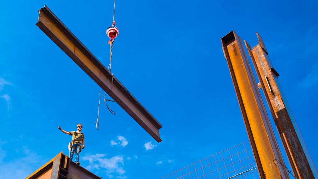 Union Construction Project Crane